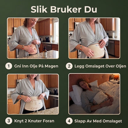 Detox-sett med lakserolje