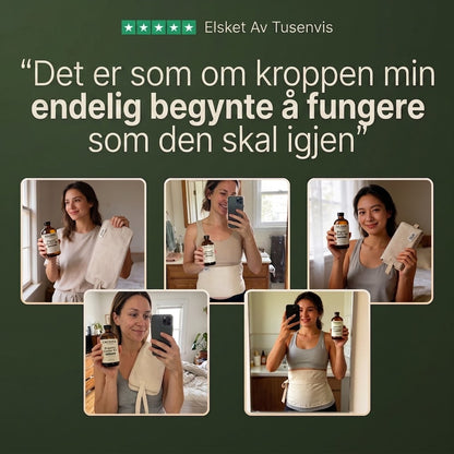 Detox-sett med lakserolje