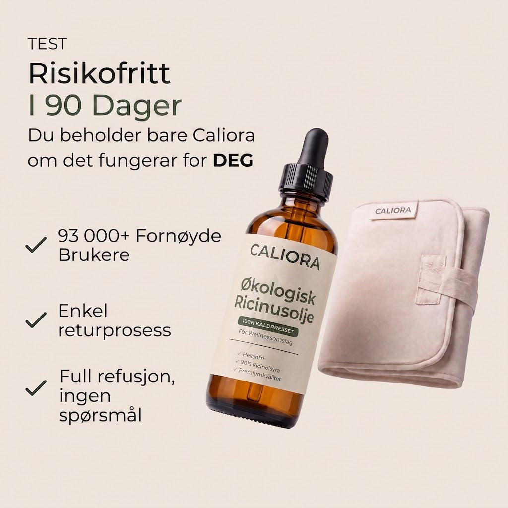 Detox-sett med lakserolje