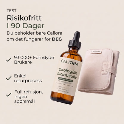Detox-sett med lakserolje